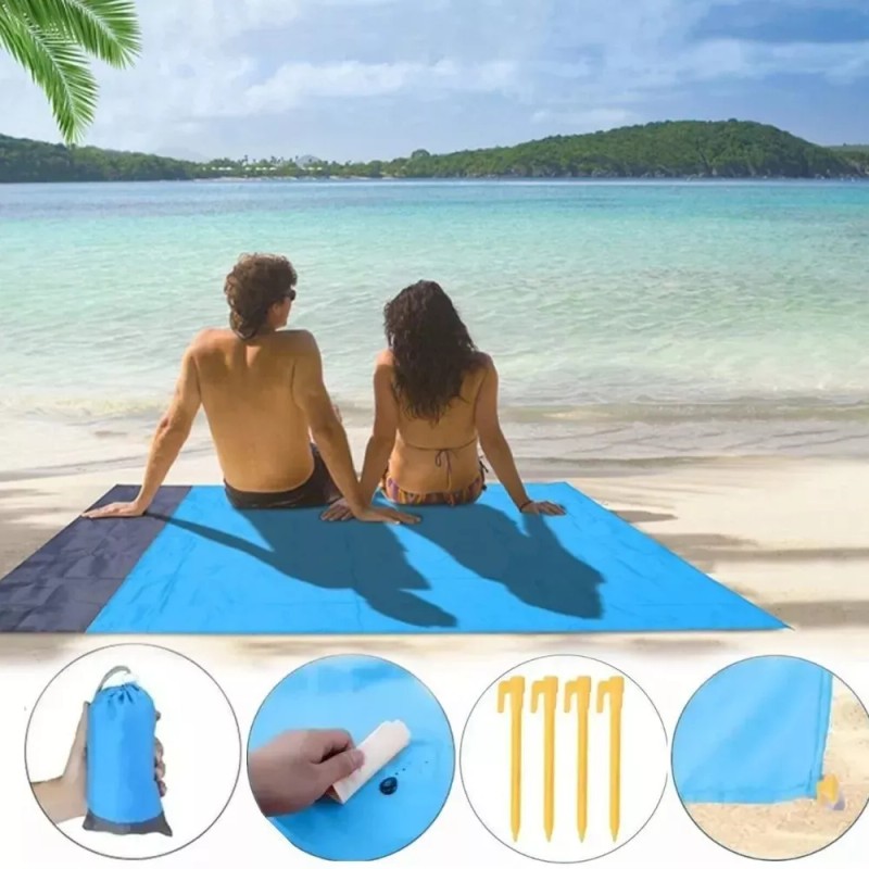 Dolores Colchonetas Playa Portátil Impermeable Camping Picnic Manta
