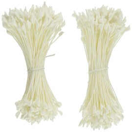 Art Flower Flower Core ibarapeppu Large White 2 Bundles, 50-Pack