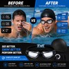 Kids Anti-Fog Swimming Goggles for Pool & Beach – UV-Protection