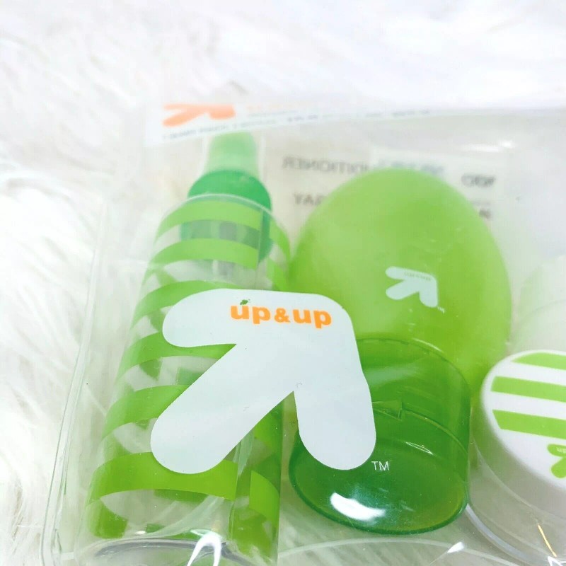 Up&Up New Travel Containers Kit TSA Compliant 6 Pack Labels