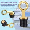 Drain Plug 3/4-inch, 1-inch or 1-1/4-Inch Snap, Drain Plug Twist-Turn