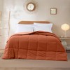 Modern Threads Down Alternative Reversible Comforter Rust/Clay King