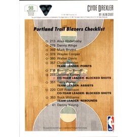 1991 Upper Deck Basketball Card (1991-92) #98 Clyde Drexler