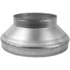 12" to 8" Inch Galvanized Steel Round Duct Reducer -
