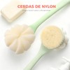 Cepillo Corporal 2 en 1, Cepillo de Baño para Cuerpo