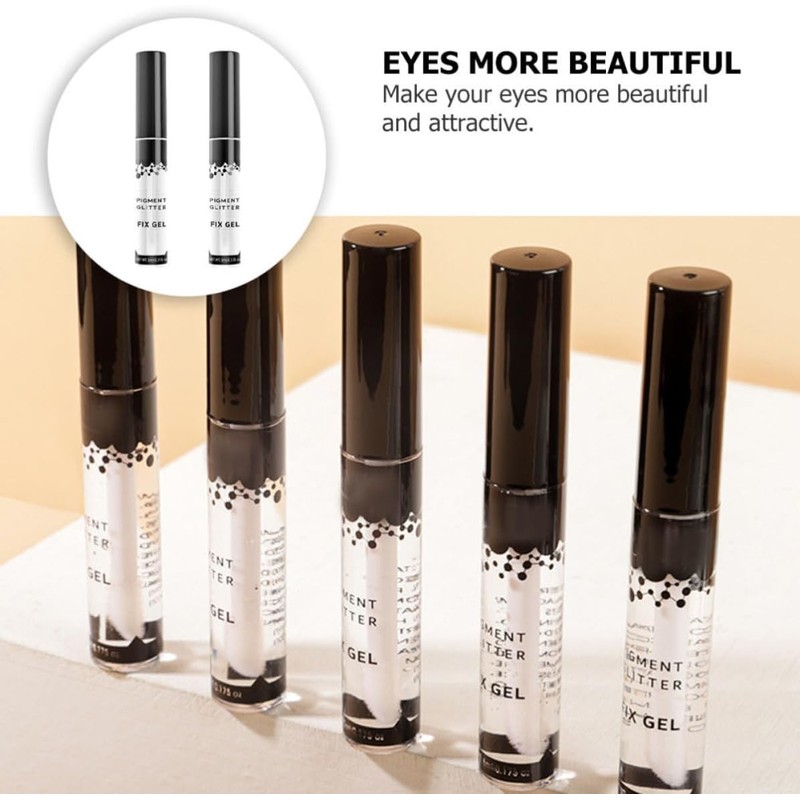 Gel Base y Pegamento para Sombra Glitter – Prebase Brillante
