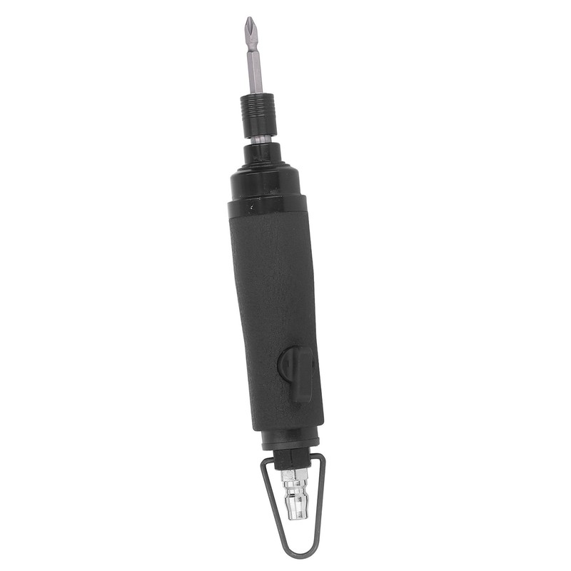 Pneumatic Screwdriver Noise Free Straight Handle Reversible Alloy Steel Industrial