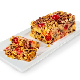 Beatrice Bakery Co. Ye Olde English Non-Alcholic Fruitcake, Grandma's Baked Fresh Delicious Dessert Made With the Finest Fruits and Nuts, Kosher Certified, Est. 1917 (16 Ounce)