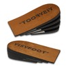 YISYFOOT Adjustable Orthopedic Heel Lift Inserts for Shoes - 4