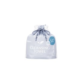Iris Ohyama Cleansing Towels, Thick, 70 Sheets (Roll Type), Sensitive Skin, Disposable Towels, Face Towels, Facial Wipes, Wet & Dry Use, Facial Cleansing