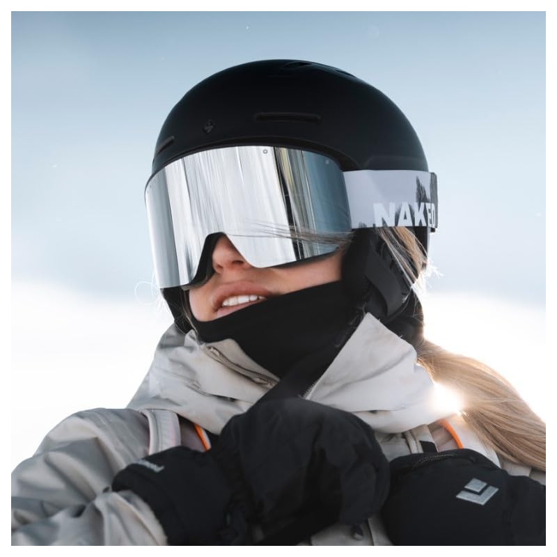 NAKED Optics The NOVA Ski Goggles Men, Ski Goggles Women,