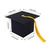 TrlaFy 30Pcs Graduation Cap Candy Boxes Black Graduation Gifts Boxes