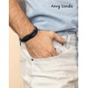Anvy Lunda Viking Compass Celtic Knot Mens Bracelet, 316L Stainless