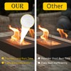 5 Pcs Ceramic Wool Wick Sponge to Extend Burn Time