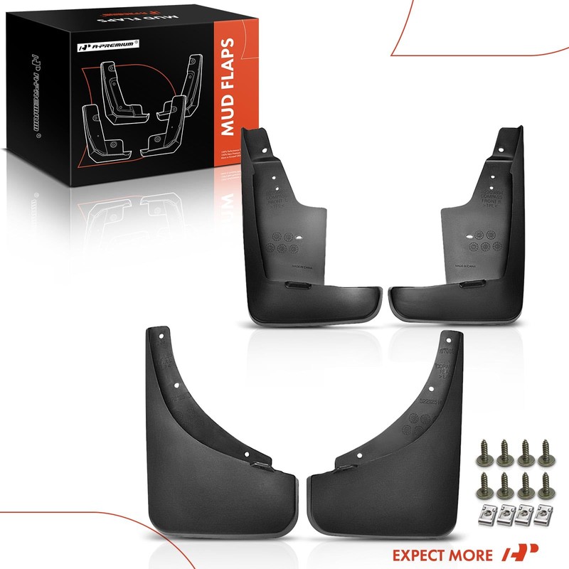 A-Premium Splash Guards Mud Flaps Mudflaps Replacement for Jeep Compass
