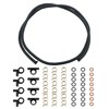 JDMSPEED New Fuel Injector Return Line Kit Replacement For Ford