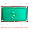 PATIKIL Billiard Cloth 8ft, Professional Pool Table Felt with 6