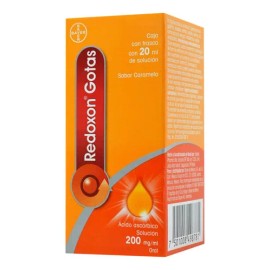 Redoxon Gotas Sabor Caramelo 200 Mg/ml, 1 Frasco Gotero 20 Ml