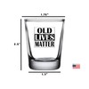 Rogue River Tactical Funny Shot Glass Old Lives Matter Gag