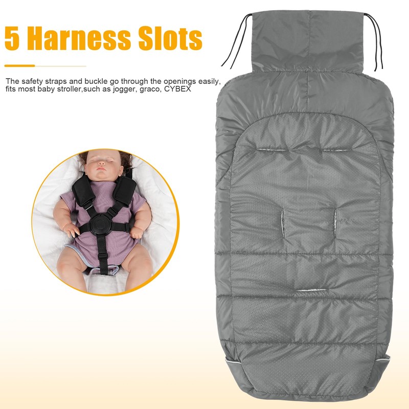 Yoofoss Stroller Cover for Winter, Toddler Stroller Footmuff Universal for