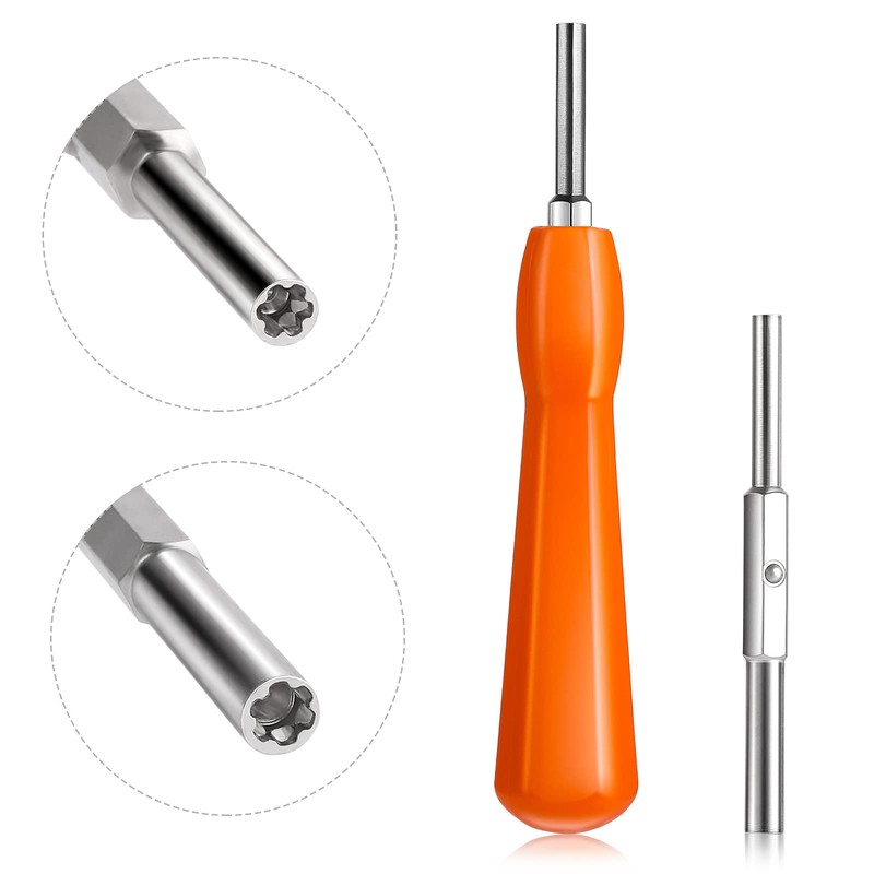 Gamebit Security Screwdriver, Double-Ended 4.5mm 3.8mm Gamebit Screwdriver Bit Set