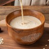 Bowl Sour Jujuba Wood Handmade Anti Scald Classic Rice Bowl
