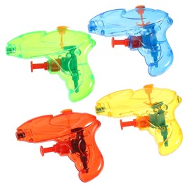 Toyvian 4piezas Pistola De Chorro De Agua Transparente Juguete                                                                                        