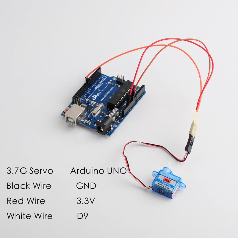 Wishiot Mini Super Light 3.7g Digital Servo GH-S37D for Controlling