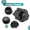 NOTISH 4WD Switch Knob, 4x4 Differential Lock Switch, E-Locker Override