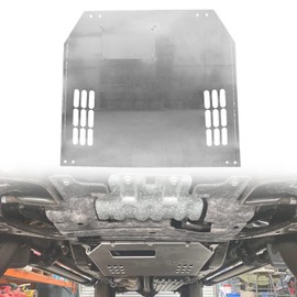 Catalytic Converter Shield Fits Ford F150 Skid Plate, Compatible with F150 Catalytic Converter Protection Shield 2009-2022 Aluminum (Silver)