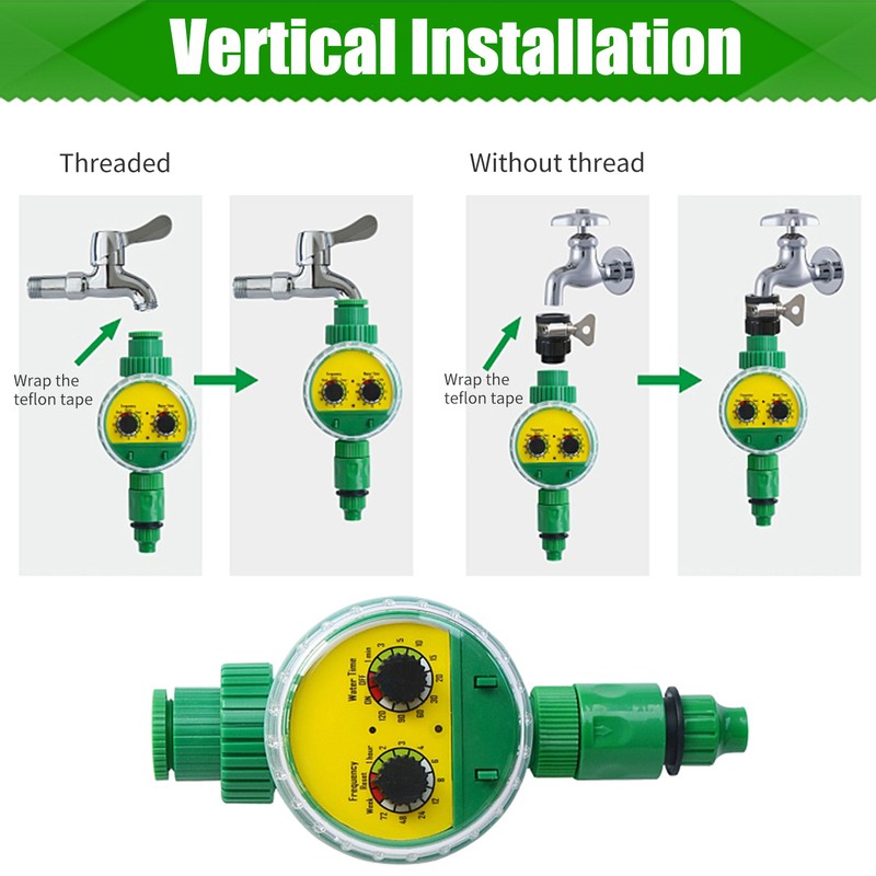 Irrigation Water Timer Controller Garden Electronic Programmable Automatic Watering Timer