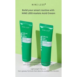 Nine Less Crema Hidratante A-control De Ácido Azelaico 50ml Momento De Aplicación Día/noche Tipo De Piel Todo Tipo De Piel