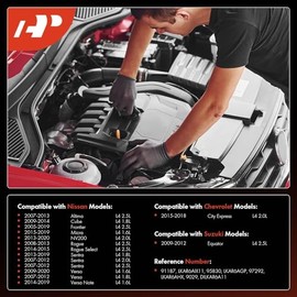 A-Premium Iridium Platinum Bujías compatibles con Nissan Altima 2007-2013, Rogue, Rogue Select, Sentra, Versa, Versa Note, Frontier, NV200 y City Expr