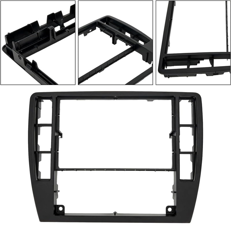 DUZEPA Dashboard Trim Panel, 3B0858069 Replacement Center Console Radio Bezel