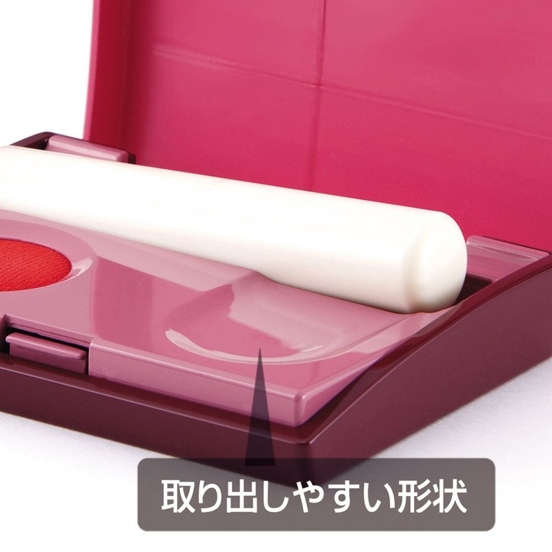 マックス スタンプ台 携帯用 エスパクトLite 朱肉 ブルー SA-2004S/B