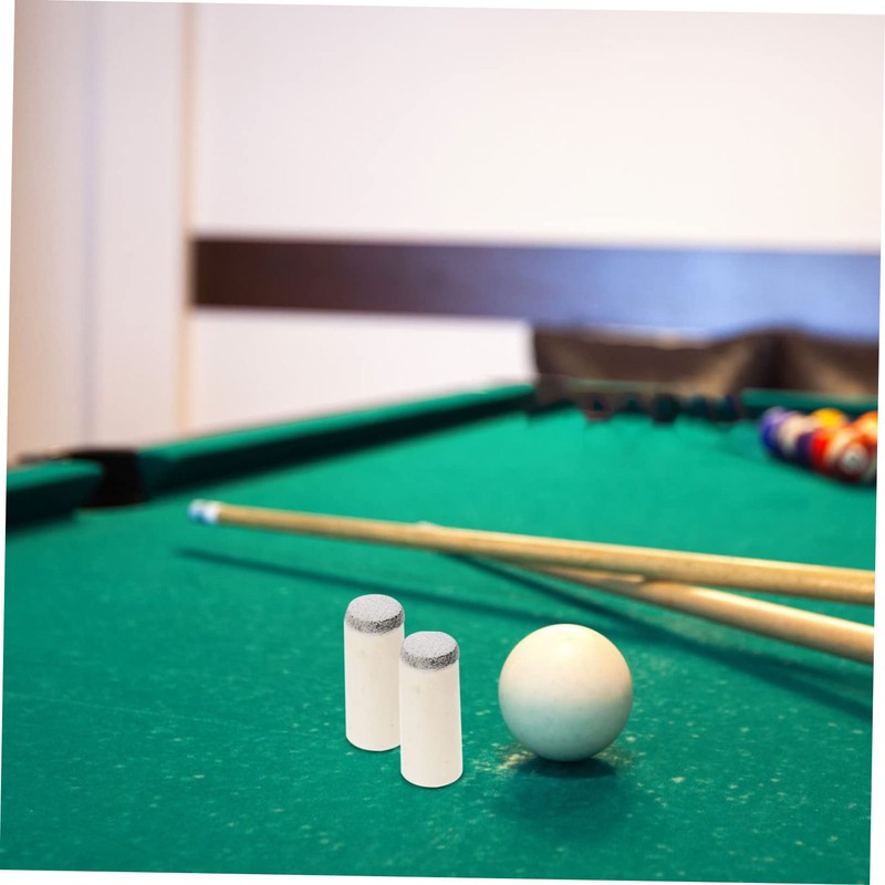 WHAMVOX 100pcs Tip Replacements for Billiard Cues Lightweight Pool Stick