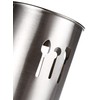 Ibili Kitchen Tools Holder 10x18 cm of Stainless Steel, Stainless-Steel,