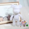 23cm / Large Bearbrick Making DIY Coloring Art Supplies Pouring Fluid Art / 23cm / 대형 베어브릭 만들기 diy 색칠하기 미술교구 푸어링 플루이드 아트
