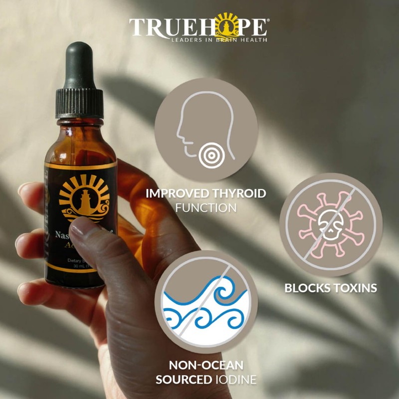 Truehope Pure Nascent Iodine Liquid Supplement - Potent Tincture Suspended
