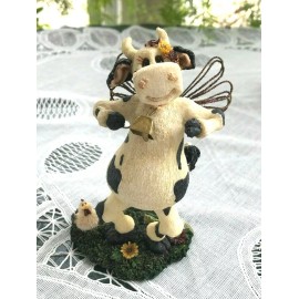BOYDS HOLY COW COLLECTION - BOVINE WIGGLES AND GIGGLES - SADIE