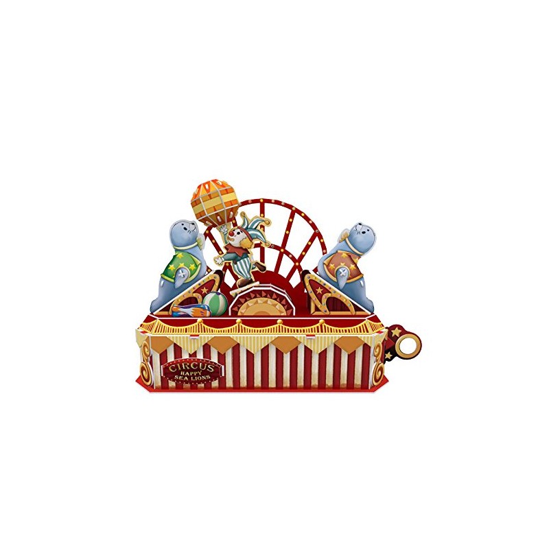 CubicFun Rompecabezas 3D Leones Circo