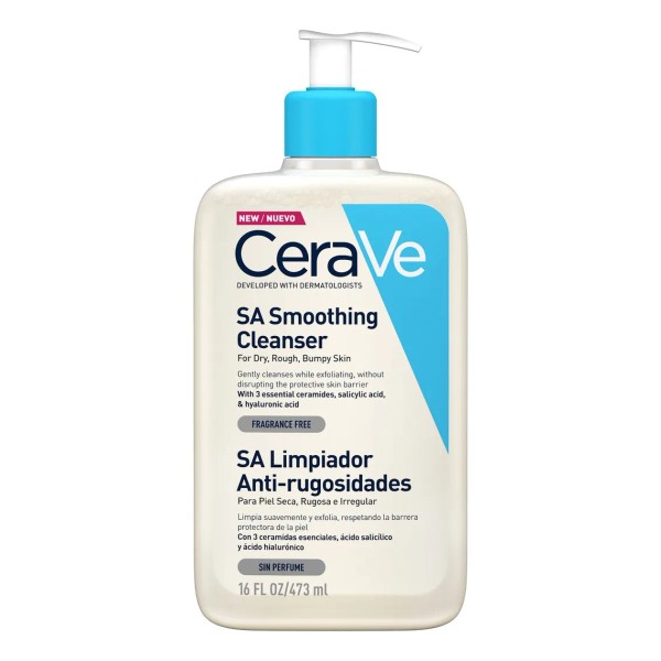 Cerave Sa Smoothing Limpiador Antirugosidades 473ml