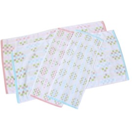 [Caroline] Non-twist Jacquard Face Towel, Blue