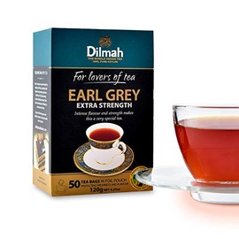Dilmah Earl Grey Tea Bags (Earl Grey Extra Strength, 50)