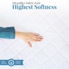 Acrali Home Quilted Waterproof Small Double Mattress Protector, 4-Layer Super