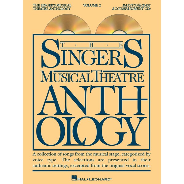 The Singer's Musical Theatre Anthology: Baritone/bass, Vol. 2 (Book &
