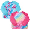 2 Pack Mermaid Kids Art Smocks - Pink Toddler Smock