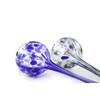 Aqua Globes - 2 Pack - Decorative Hand-Blown Glass Plant