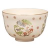 Hideka Miyachi Eikou Matcha Bowl, White, Size: Diameter 4.9 x