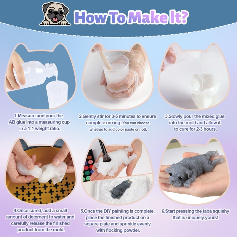 DIY Taba Squishy Kit - Make Your Own Squishies with